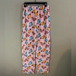 Bobbie Brooks Pink and Blue Llama Pajamas